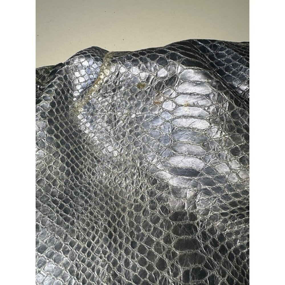 COACH Madison Embossed Leather Python Shoulder Ba… - image 11